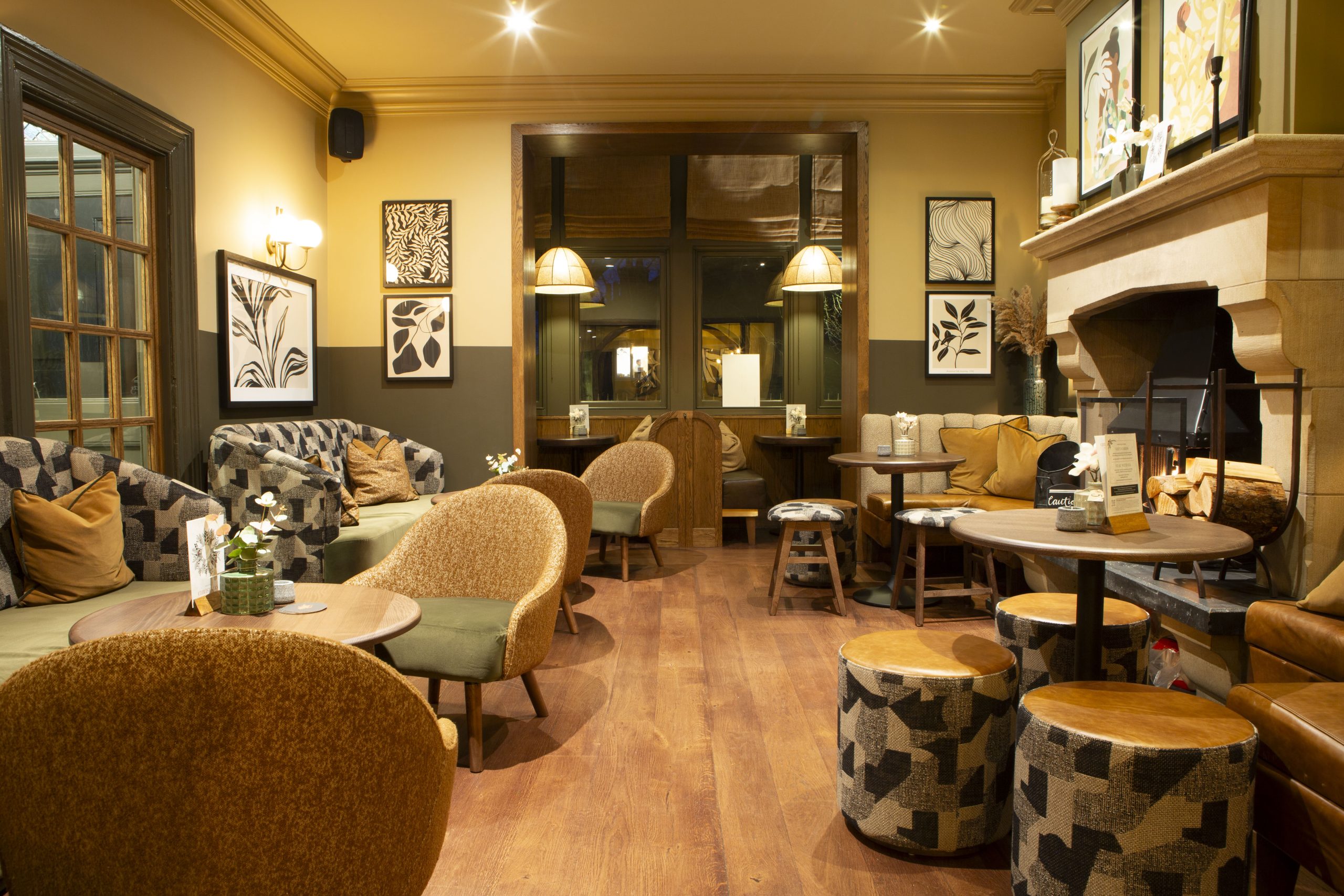 wheatley arms refurbishment cosy seating
